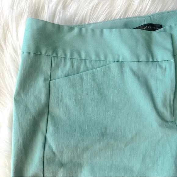 Women’s Shorts | THE LIMITED Mint Green Shorts 12 Cotton Blend - Picture 2 of 6
